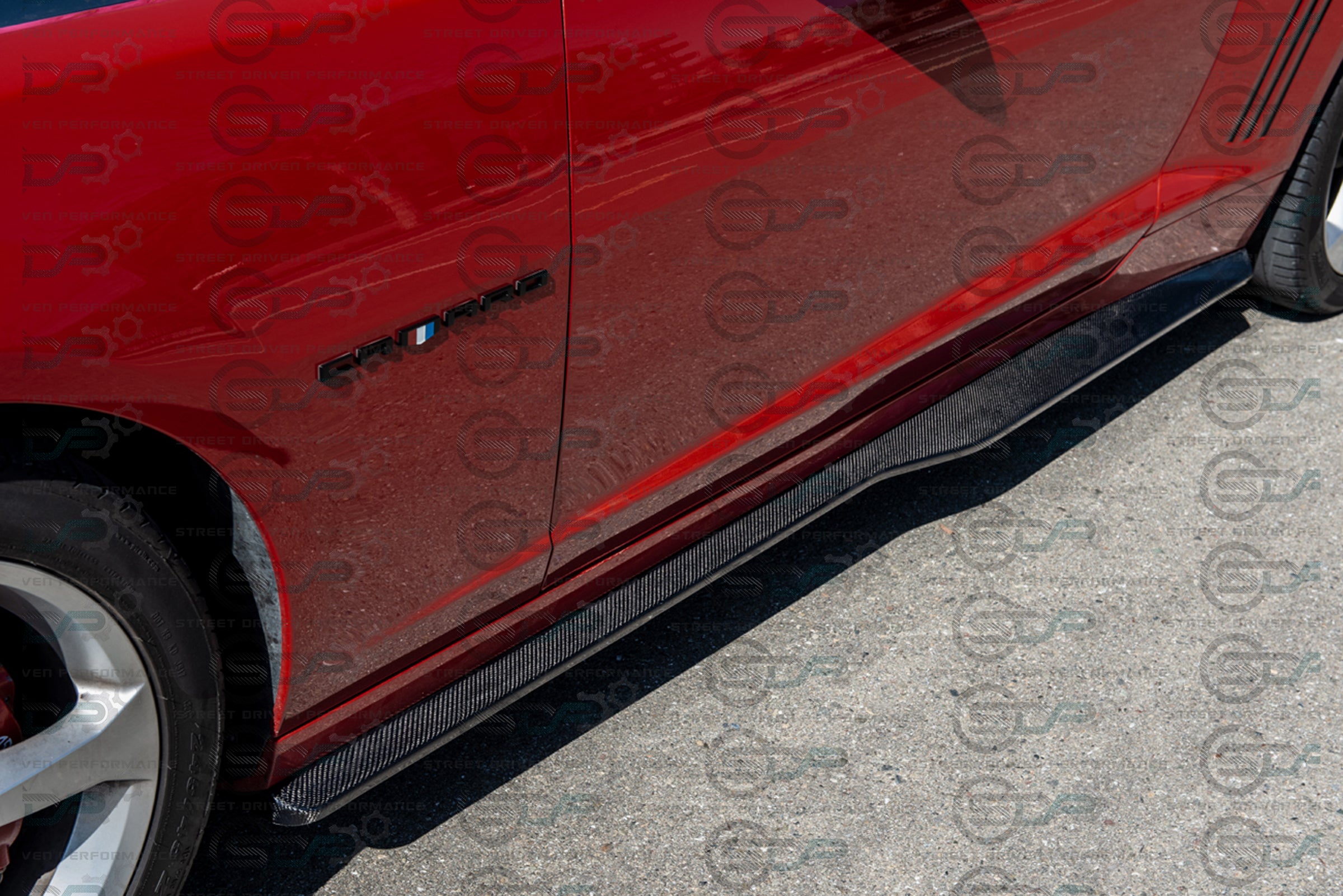 2010-2015 5th Gen Camaro - "ZL1 Conversion" Carbon Fiber Side Skirts Rocker Panel Ground Effects